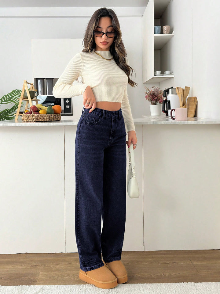 Jeans SHEIN, albastru
