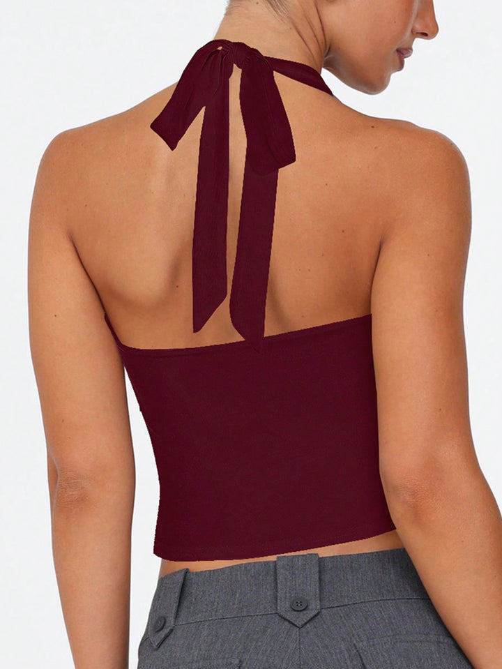 Top SHEIN, vișiniu
