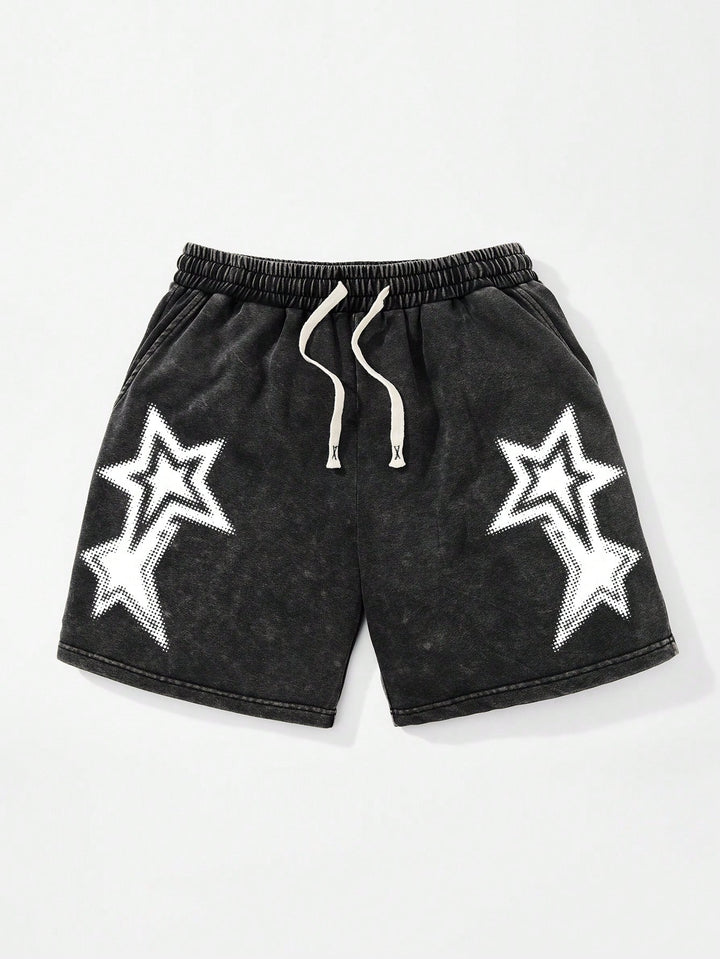 Pantaloni scurți SHEIN, negru