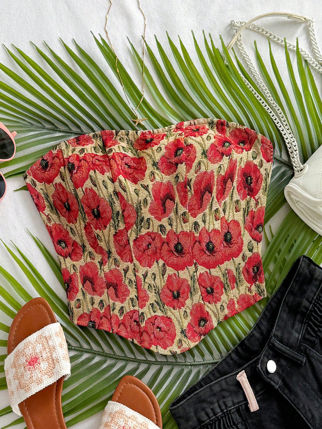 Top SHEIN, mix culori