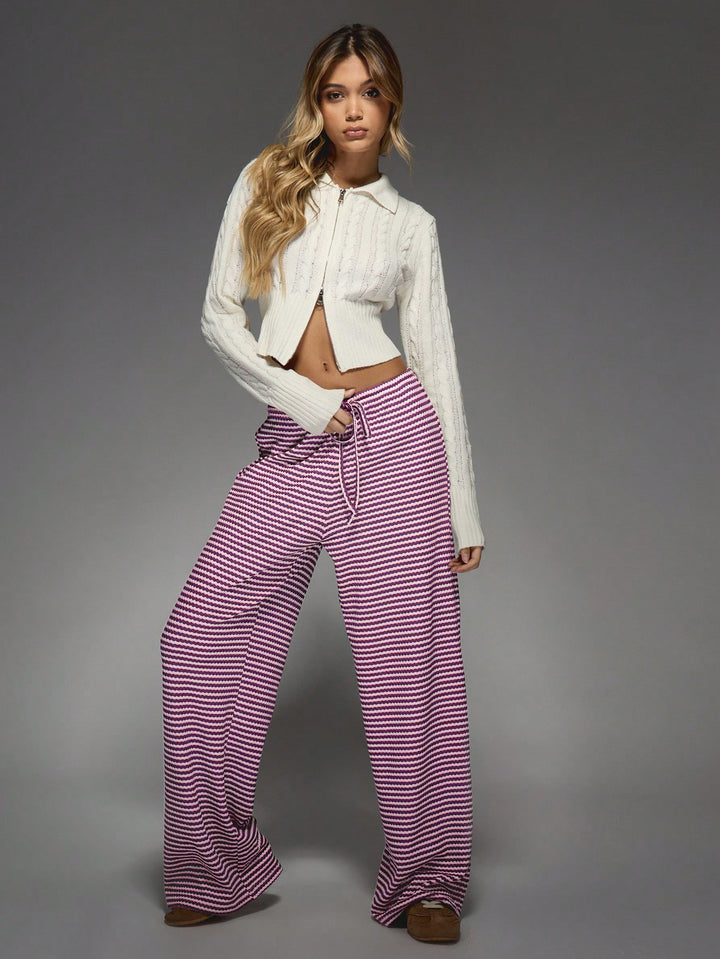 Pantaloni SHEIN, roz