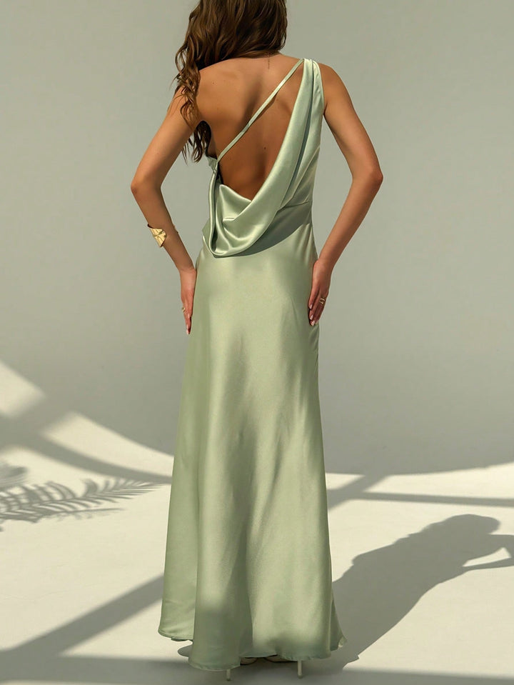 Rochie maxi SHEIN, verde