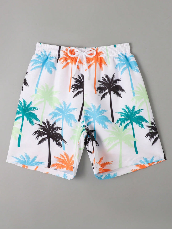 Short de baie SHEIN, alb