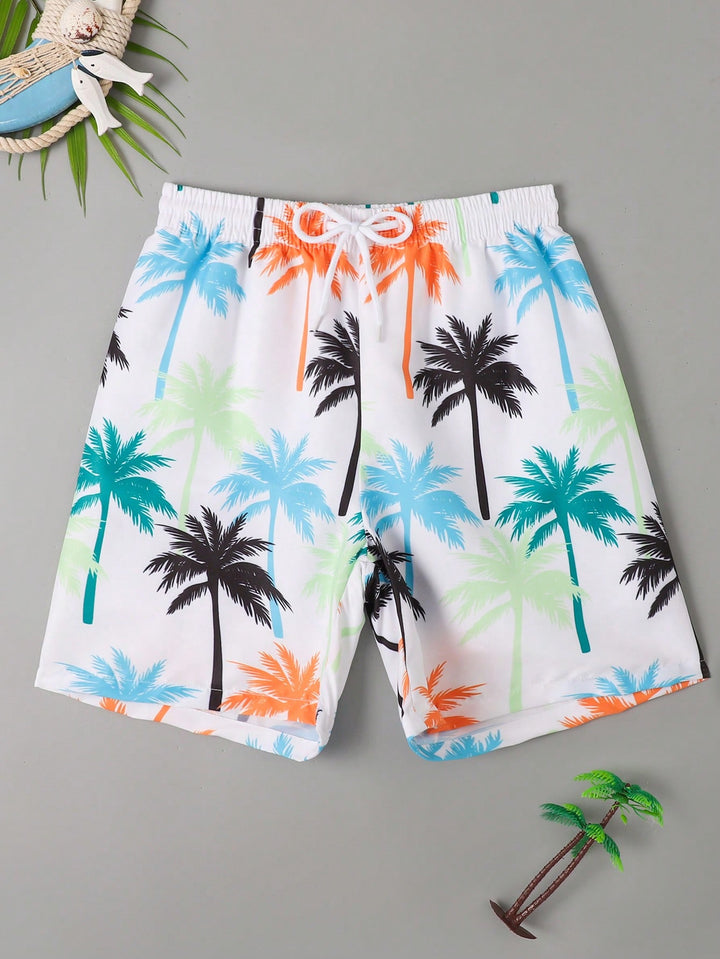 Short de baie SHEIN, alb
