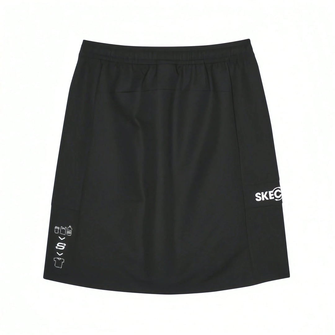 SKECHERS miniszoknya, fekete