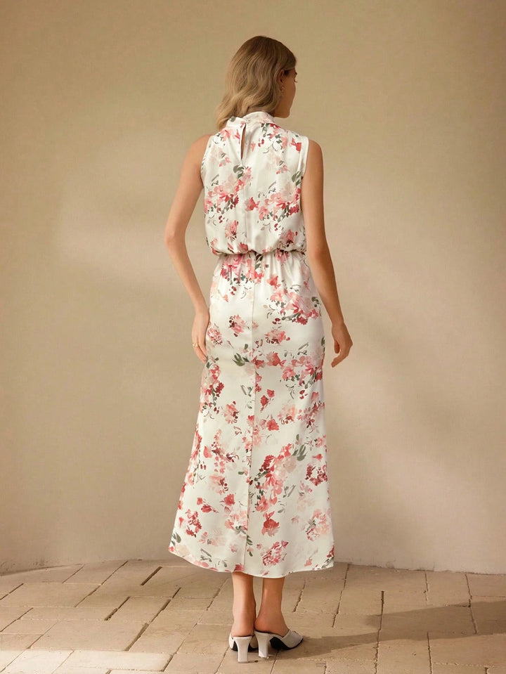 Rochie maxi SHEIN, mix culori