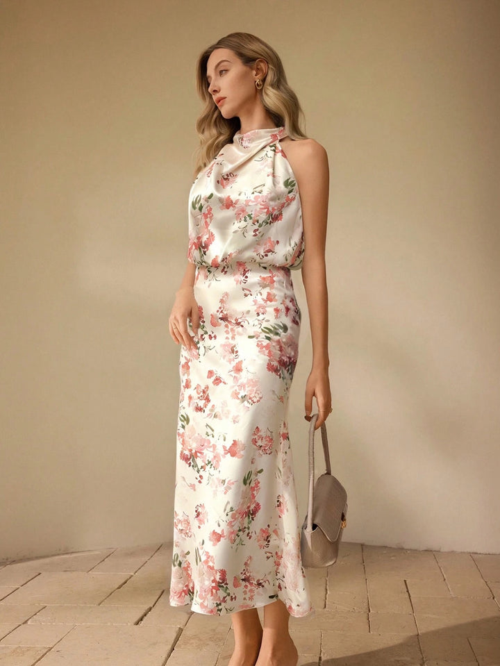 Rochie maxi SHEIN, mix culori