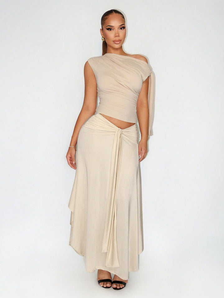 SHEIN szoknya, khaki