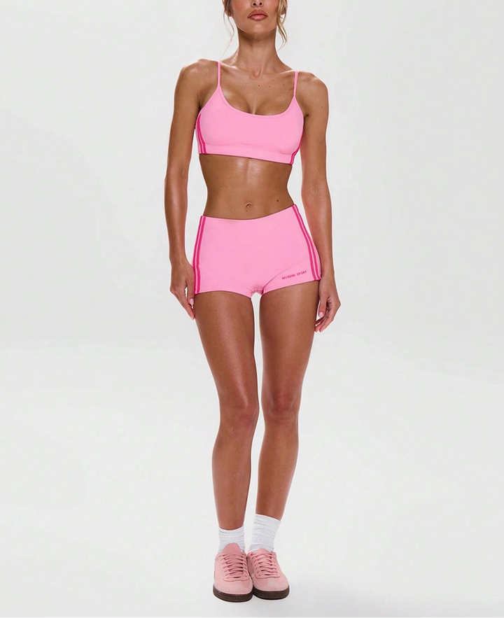 SHEIN rövid leggings, rózsaszín