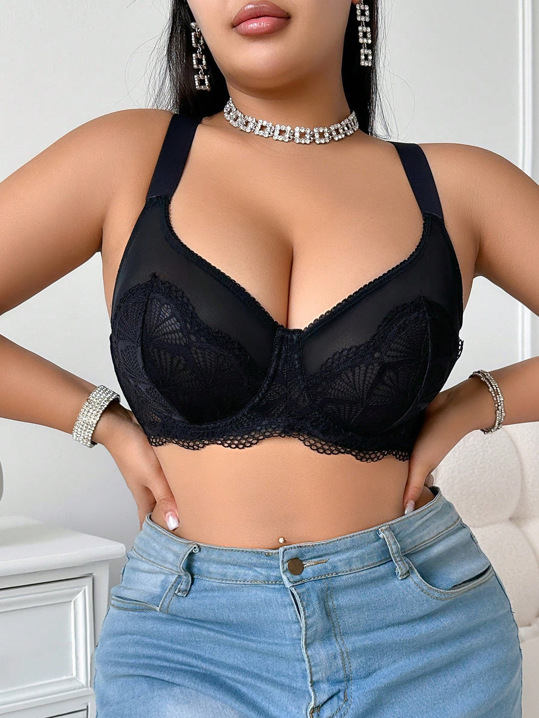Sutien SHEIN, negru