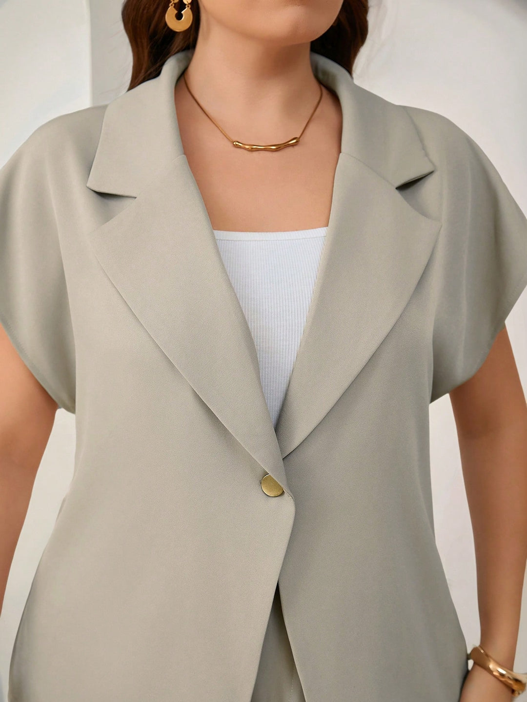 SHEIN khaki öltöny
