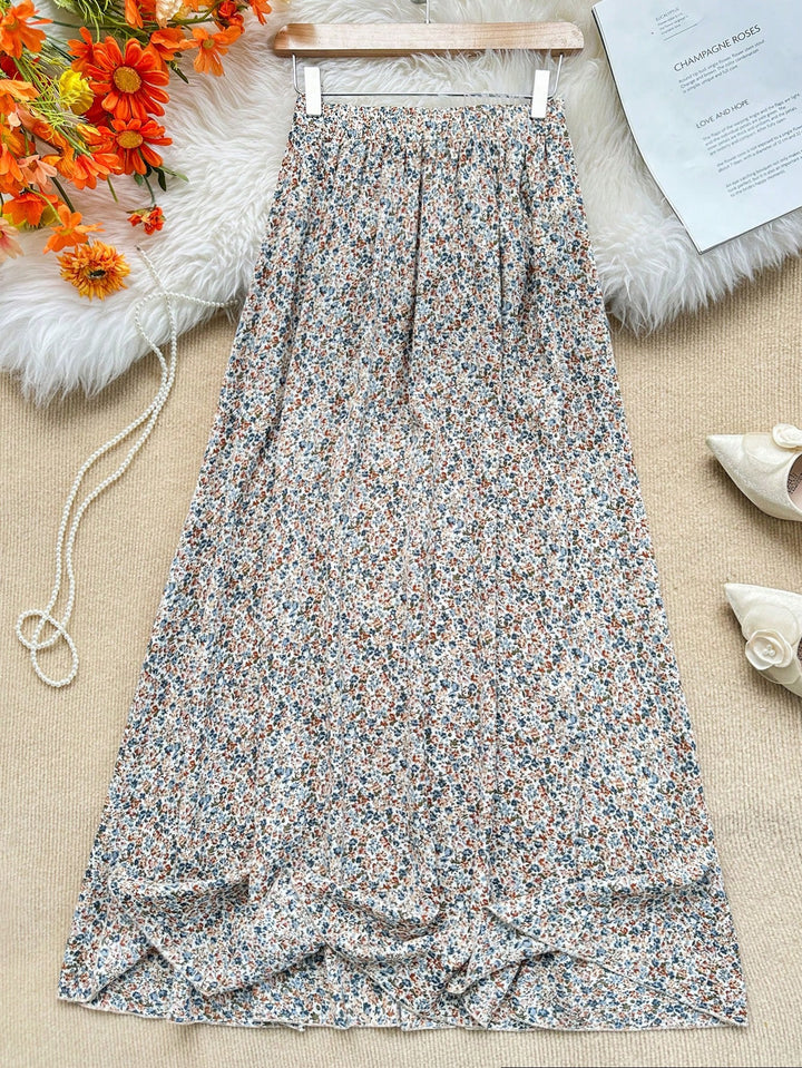 Fustă maxi SHEIN, mix culori