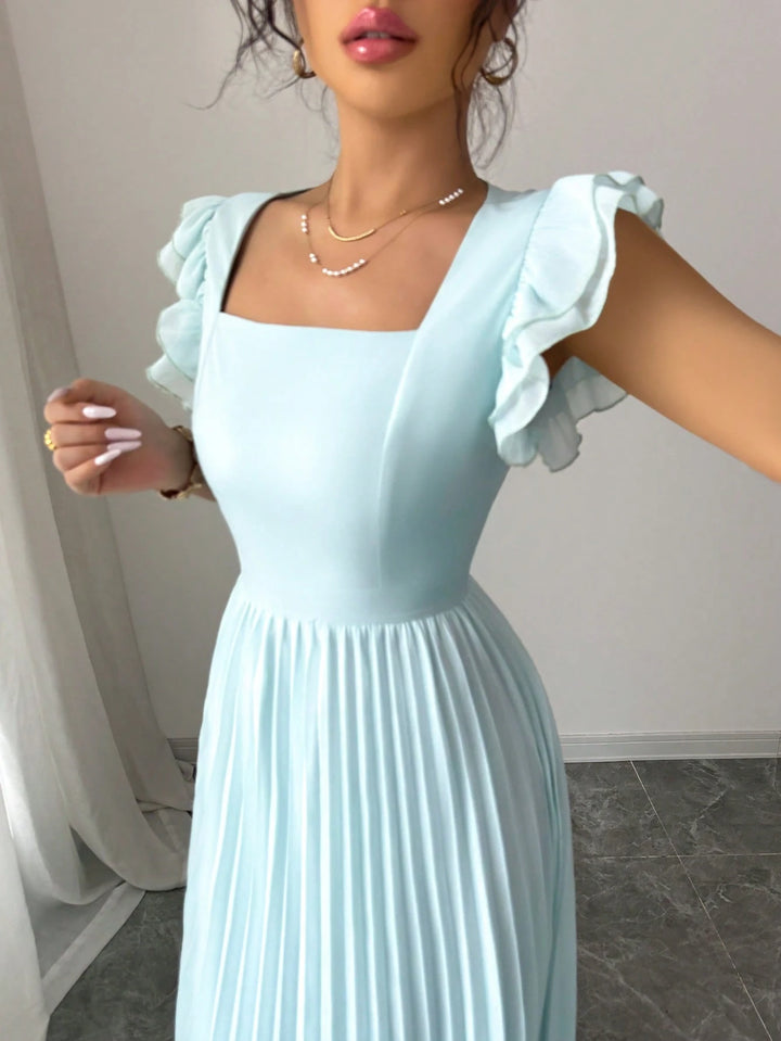Rochie maxi SHEIN, verde