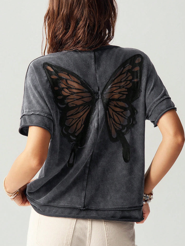 Tricou SHEIN, gri