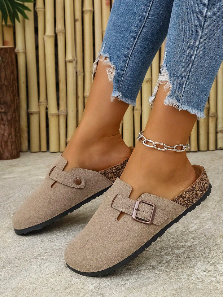 Shein Mules, Beige