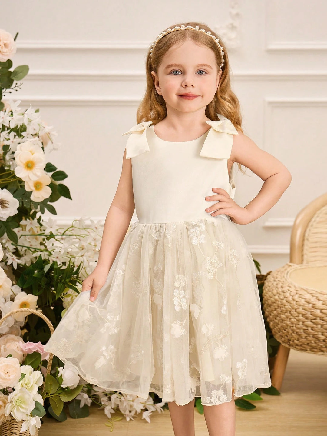Rochie SHEIN, crem