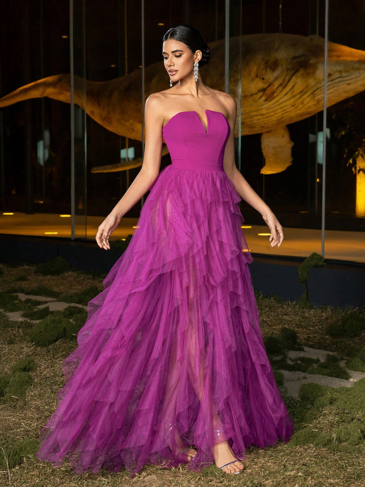 Rochie de mireasă SHEIN, mov