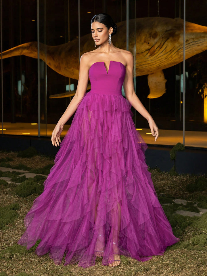 Rochie de mireasă SHEIN, mov