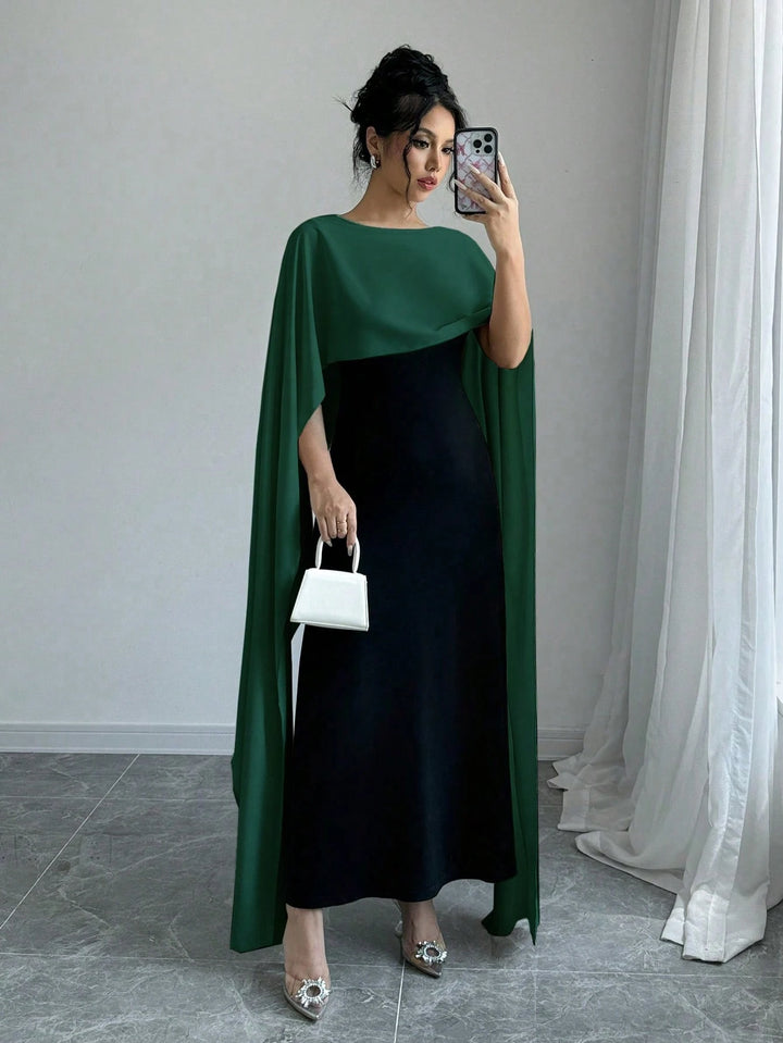 Rochie maxi SHEIN, mix culori