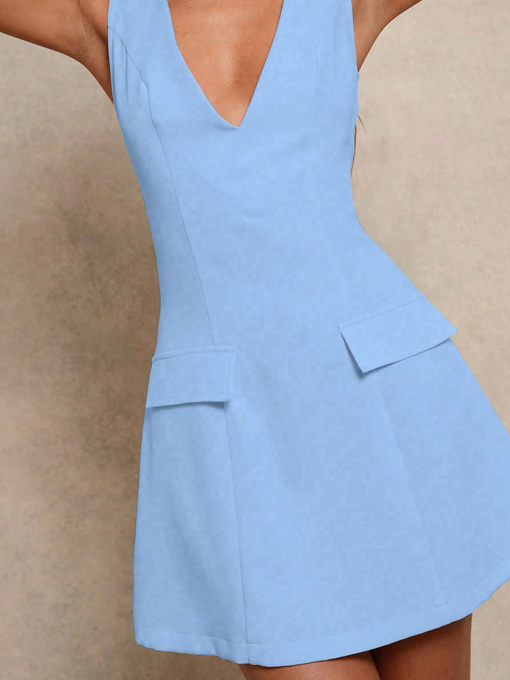 Rochie mini SHEIN, albastru