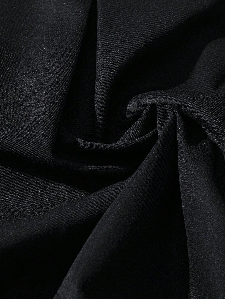 Pantaloni scurți SHEIN, negru