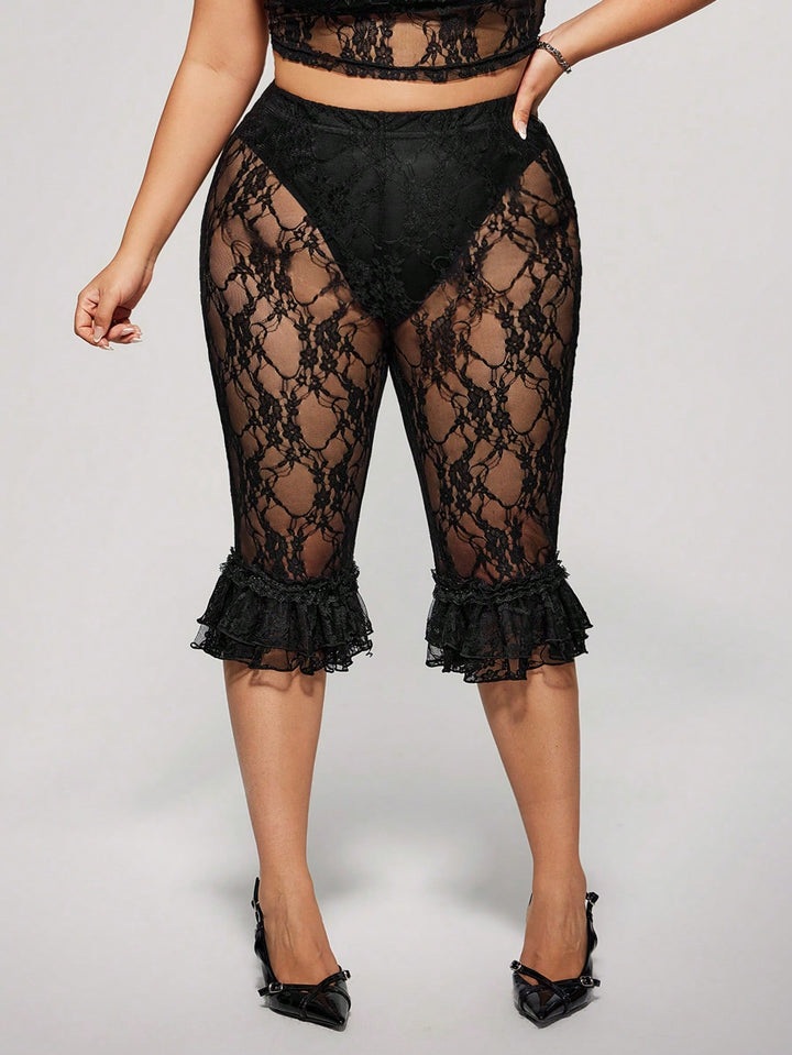 Pantaloni SHEIN, negru