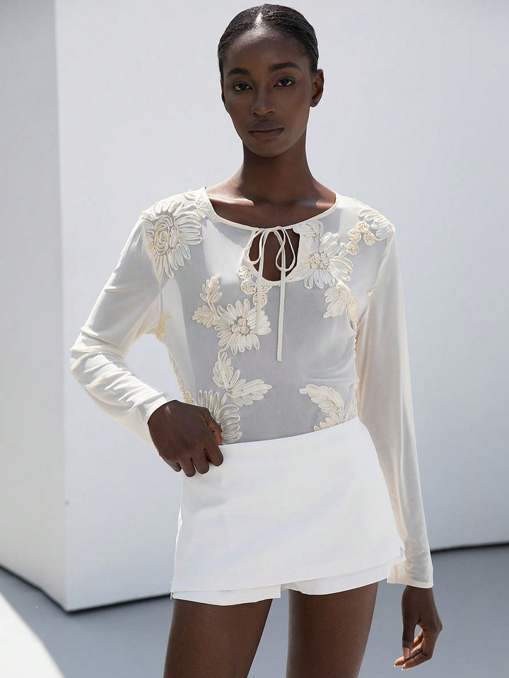 Top SHEIN, galben