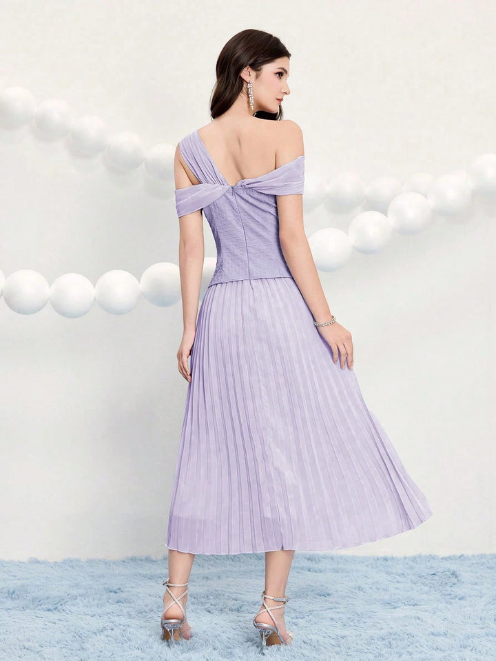Rochie midi SHEIN, mov