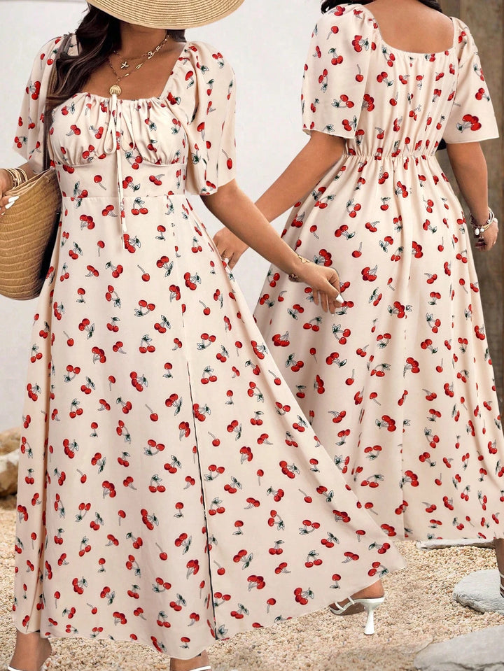 Rochie maxi SHEIN, mix culori