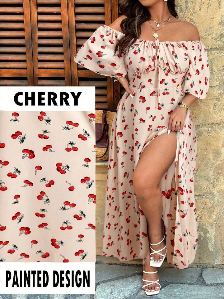 Rochie maxi SHEIN, mix culori
