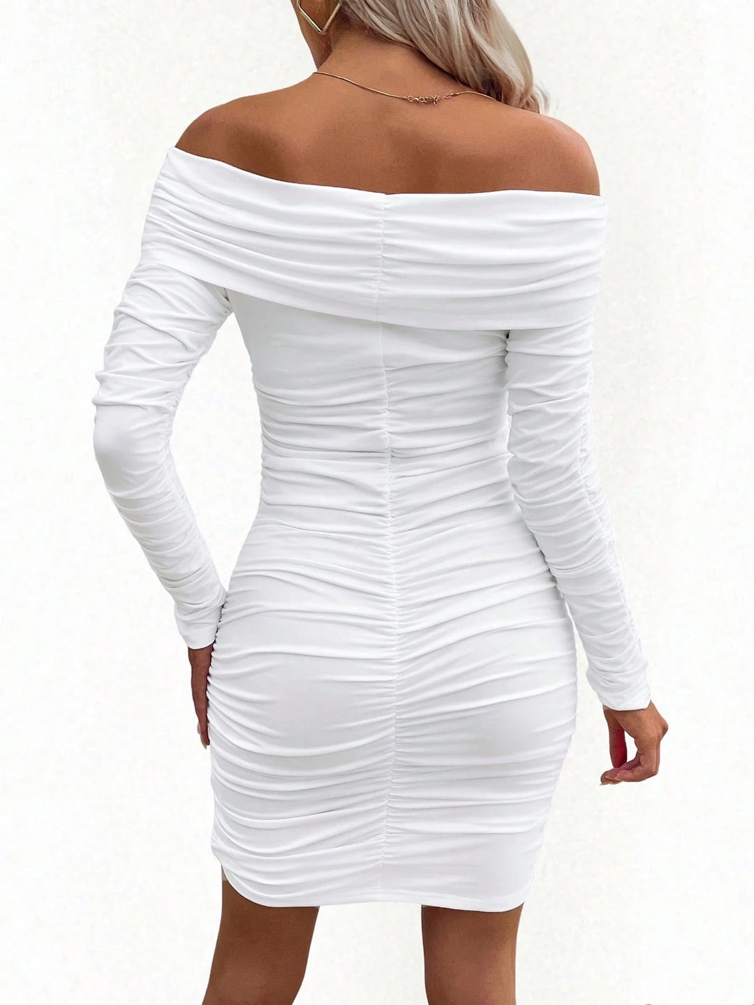 SHEIN mini ruha, fehér