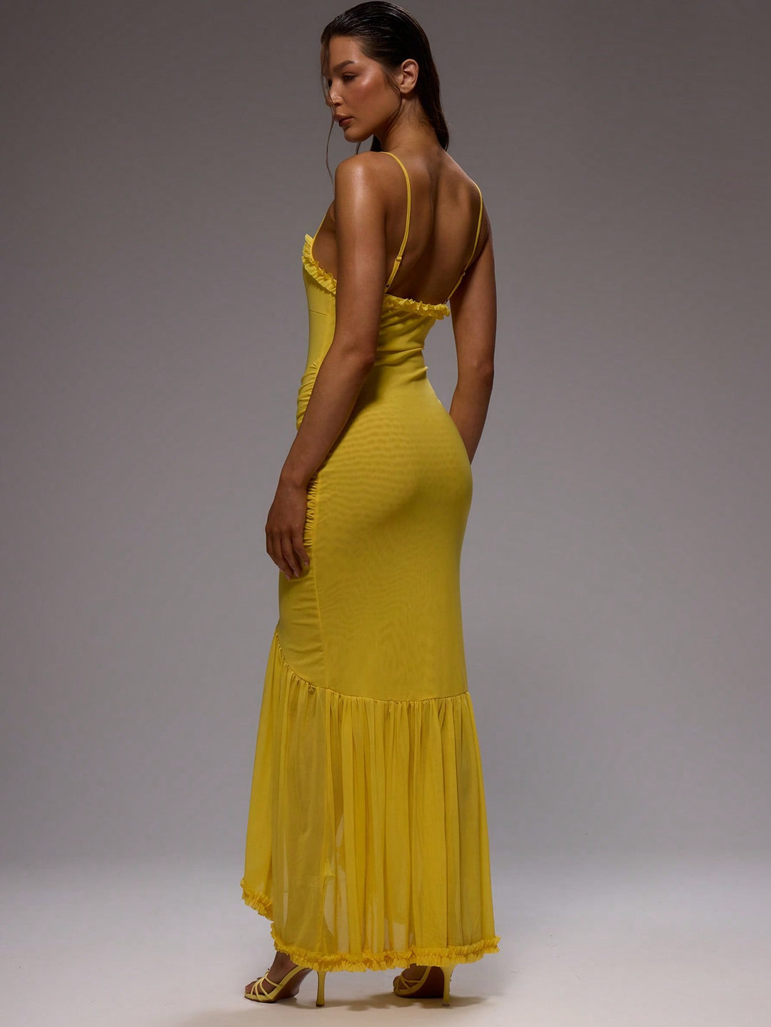 Rochie maxi SHEIN, galben