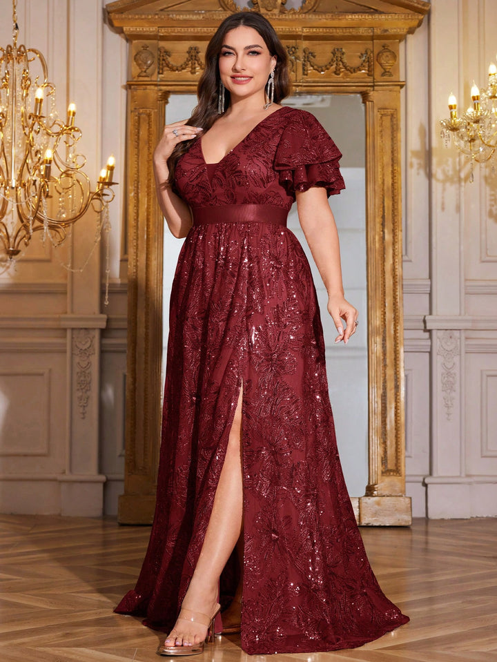 Rochie SHEIN, vișiniu