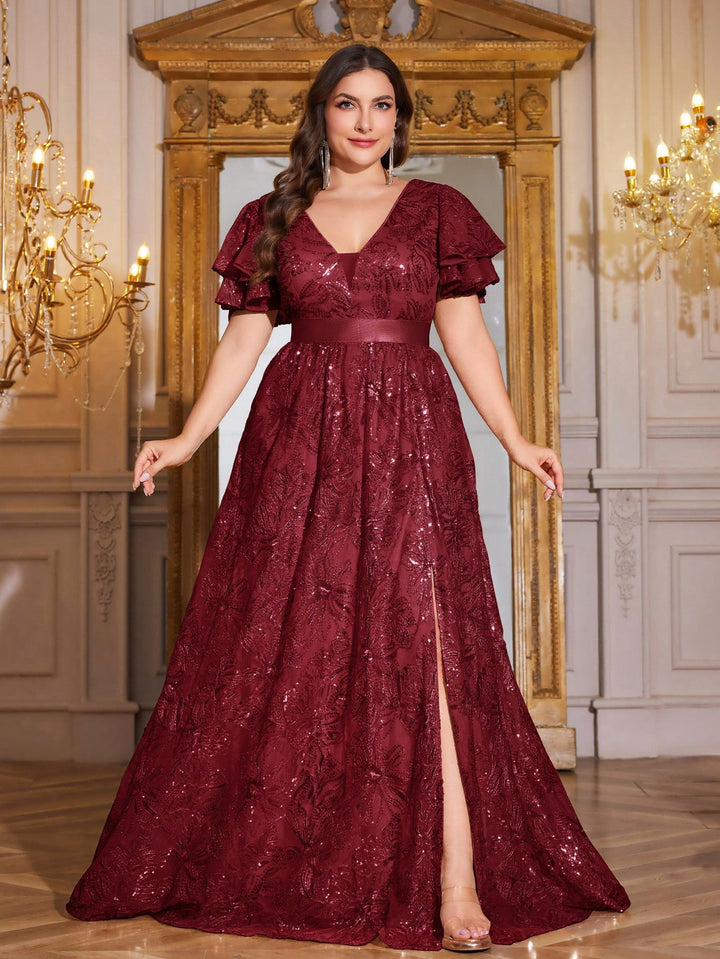 Rochie SHEIN, vișiniu