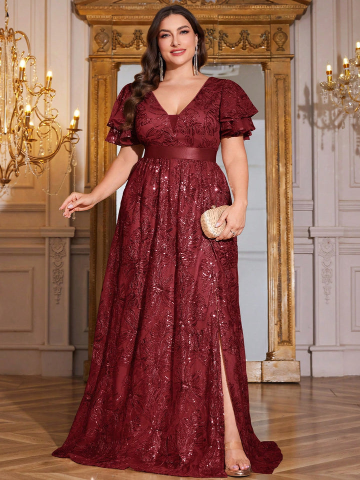 Rochie SHEIN, vișiniu