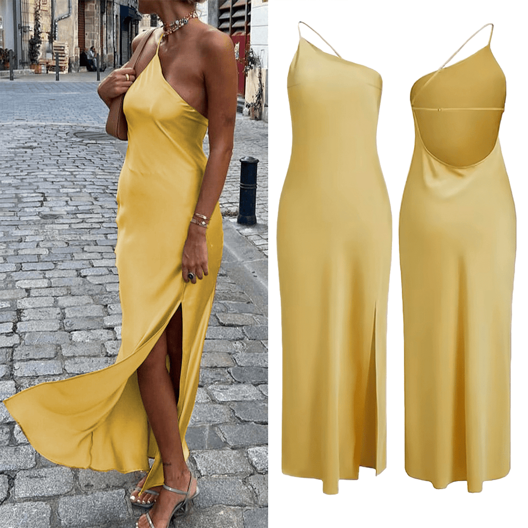 Rochie maxi SHEIN, galben