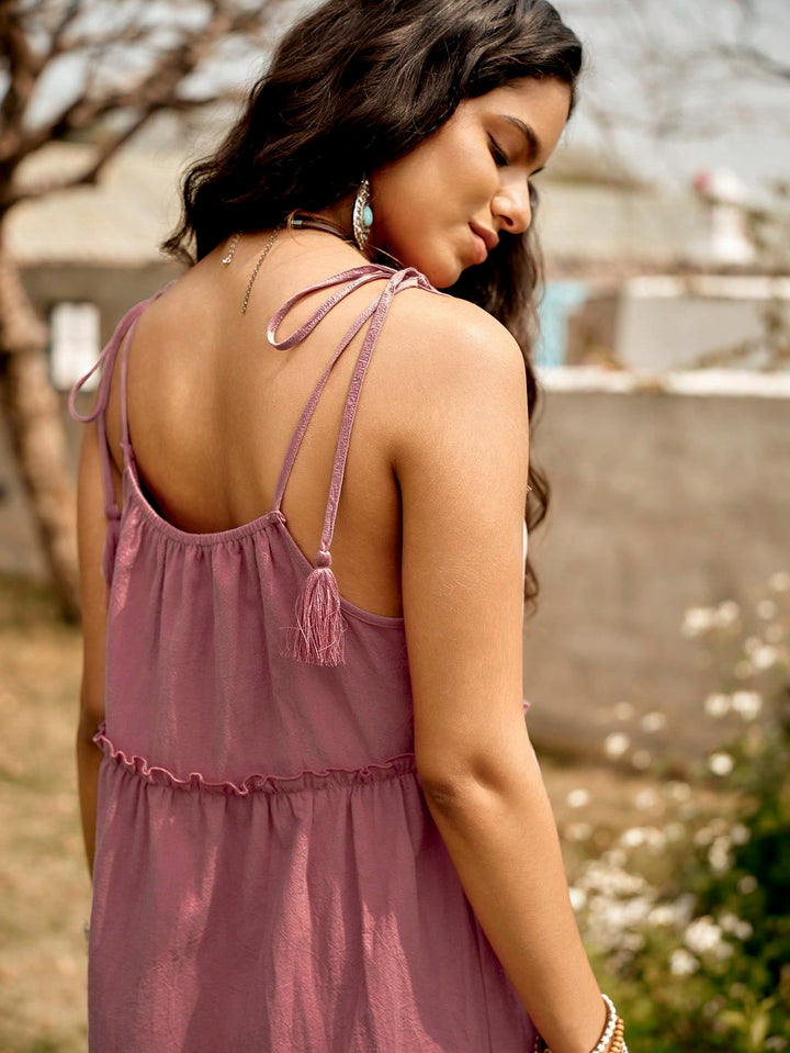Rochie scurtă SHEIN, roz