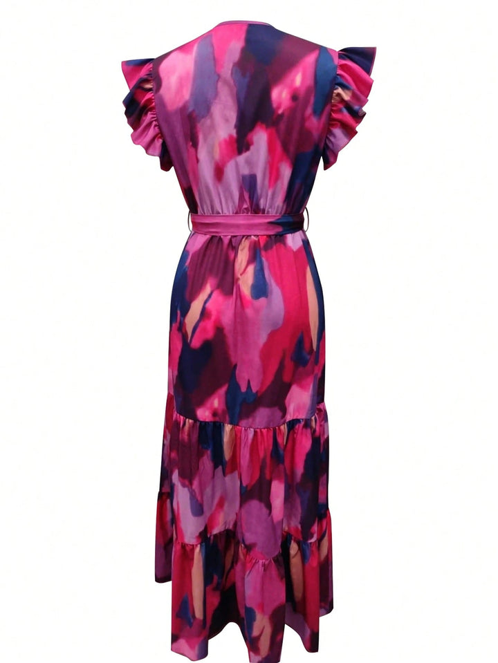 Rochie maxi SHEIN, mix culori