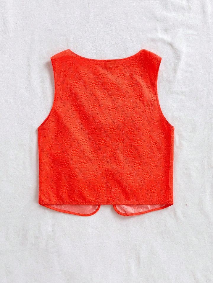 SHEIN Tank Top, orange
