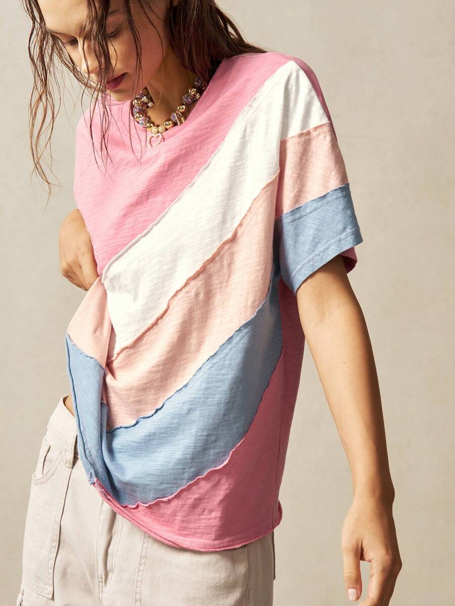 Tricou SHEIN, mix culori