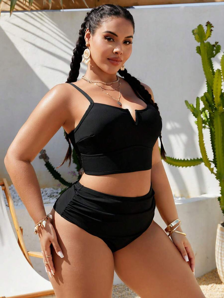 Costum de baie SHEIN, negru