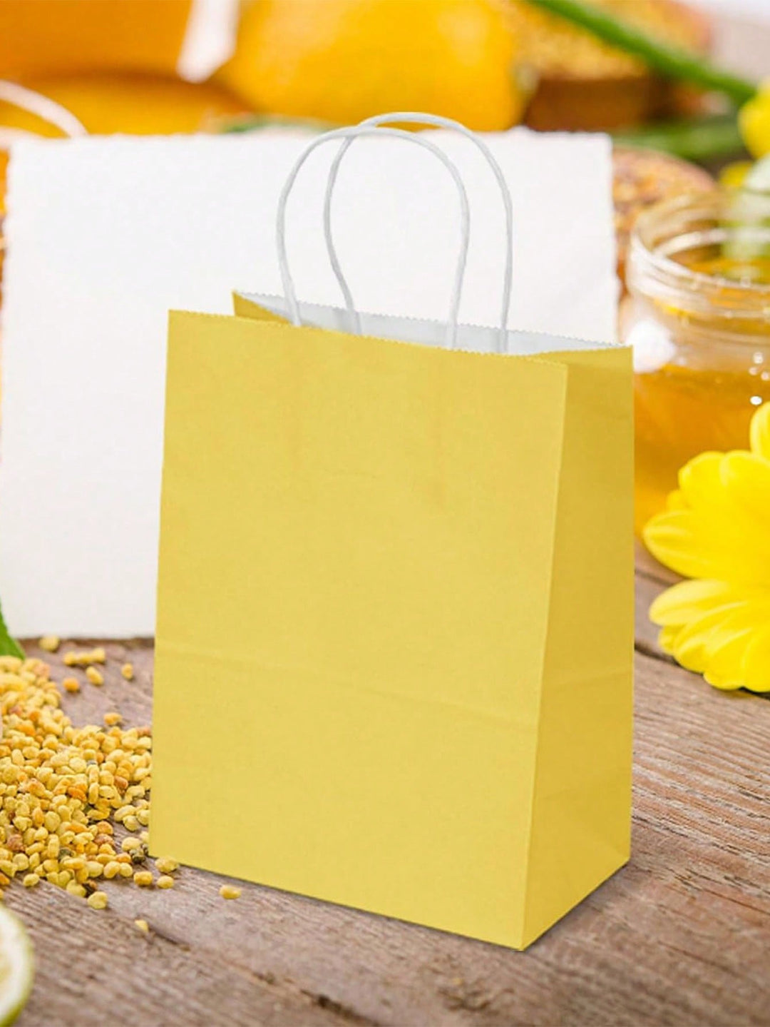 SHEIN ajándéktáskák, sárga