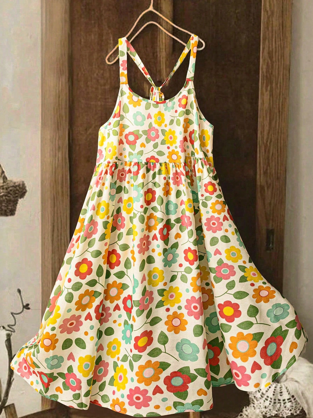 Rochie maxi SHEIN, mix culori