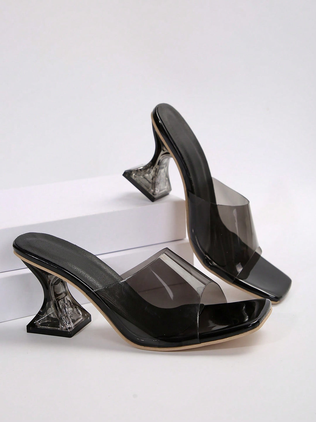 Sandale SHEIN, negru