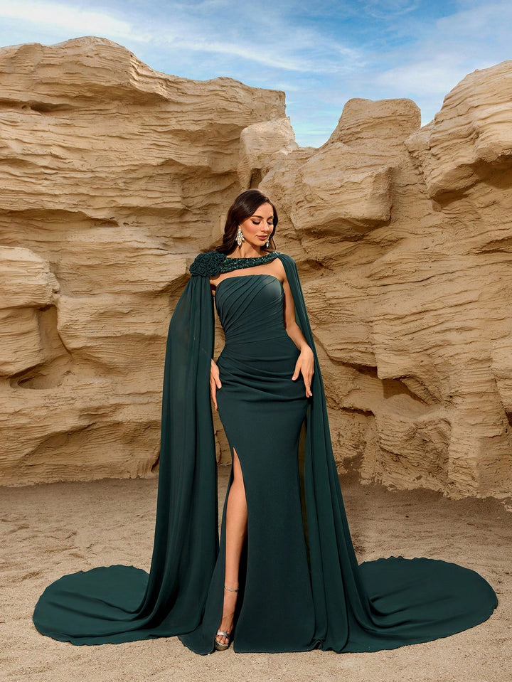 Rochie SHEIN, verde