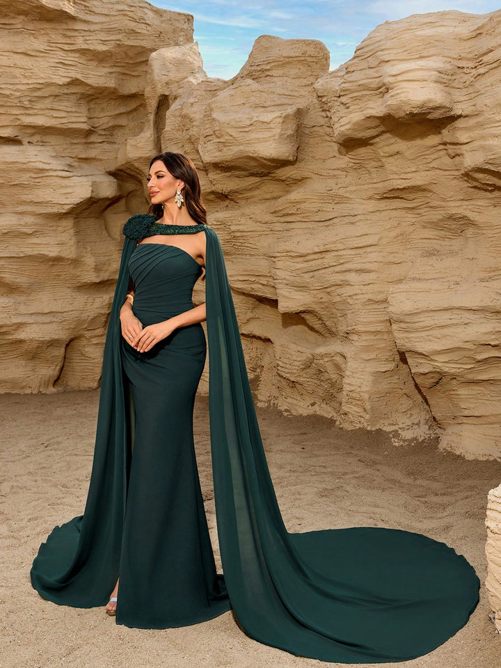 Rochie SHEIN, verde