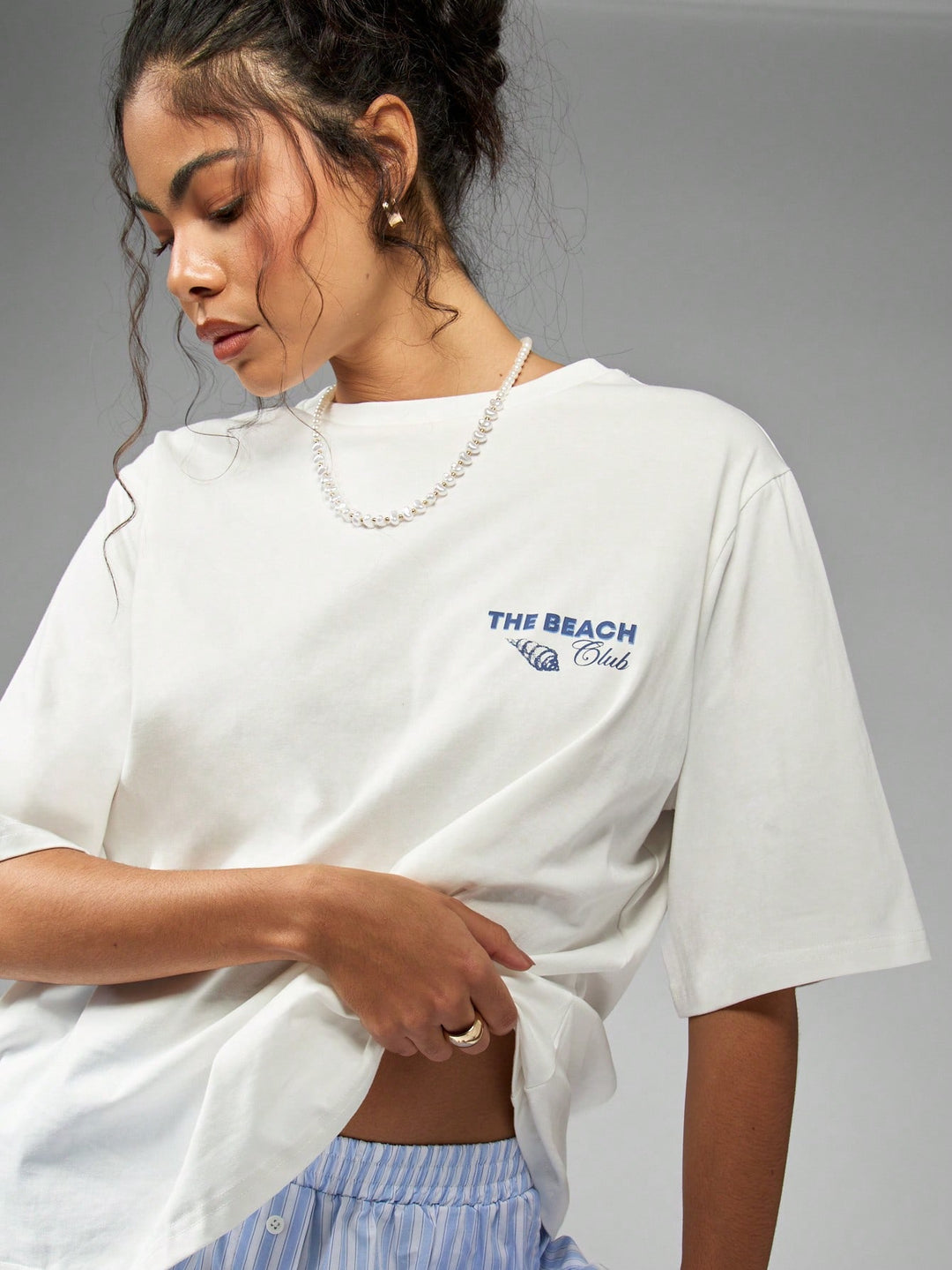 Tricou SHEIN, alb