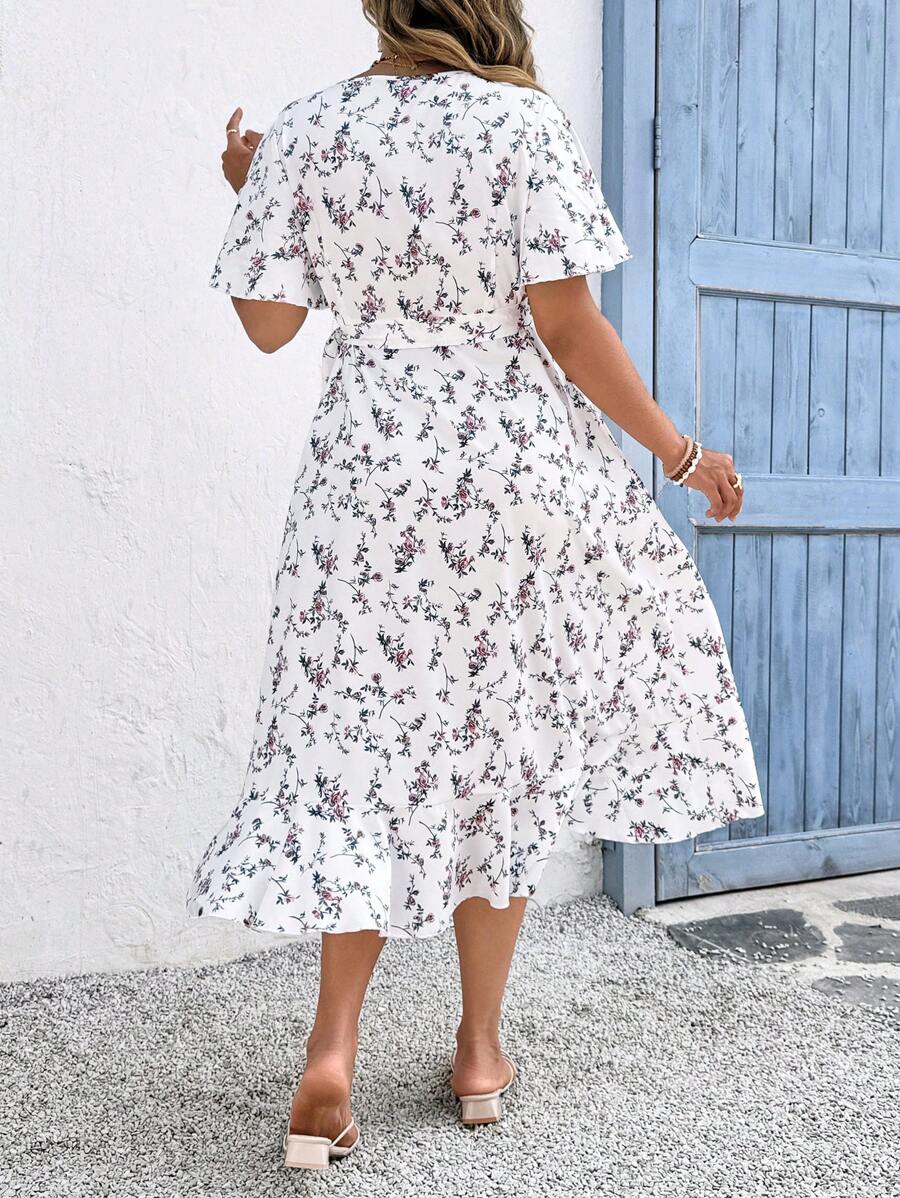 Rochie maxi SHEIN, alb