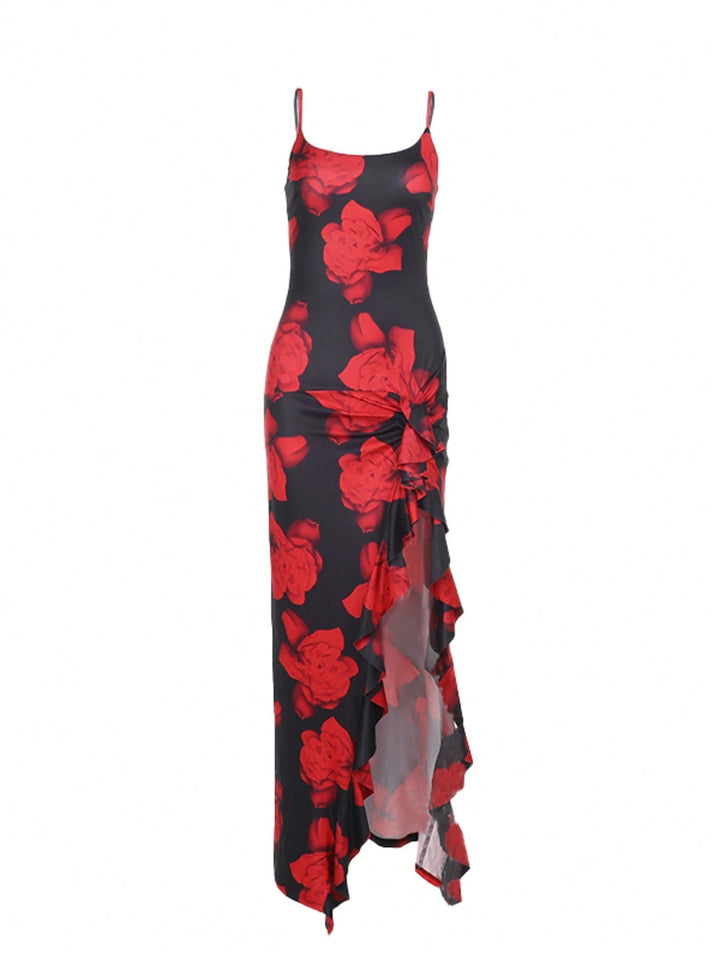 Rochie maxi SHEIN, mix culori
