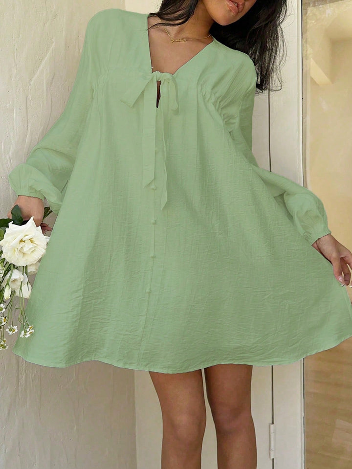 Rochie scurtă SHEIN, verde